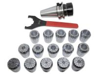 BT50-ER50-100 15PCS патрон с набором цанг 15 шт (d3/6/9/12/15/17/20/23/26/29/31/32/33/34/35 мм)