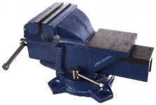 LT89004 тиски слесарные поворотные усиленные с наковальней 100 мм (4")