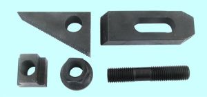 YT-6001 набор клиновых ступенчатых прижимов 5 предметов паз 9,7 мм М8х1,25 L=100 мм