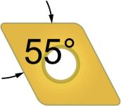 DNGG 150404-NF2 MS515 2110076 MEGA-TEC пластина для точения