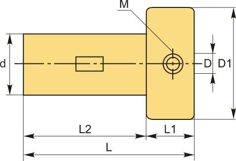 KC-CX16-08 втулка переходная для прошивной головки KC-CX16