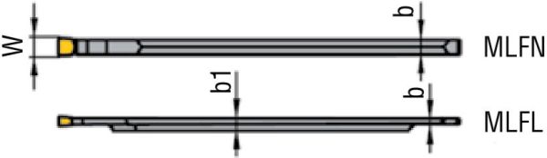 MLFR2602-22 4320001 лезвие отрезное по металлу правое