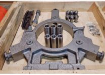 ГС526-200 (20-190 мм) люнет неподвижный чугунный литой кулачковый и роликовый