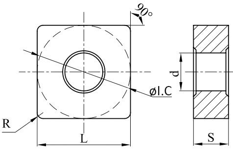 SNMA120408 MK310 пластина токарная твердосплавная