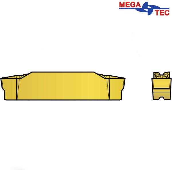 MN60.04/00-25-2K-UT CPM140 3410005 MEGA-TEC пластина для отрезки и точения канавок